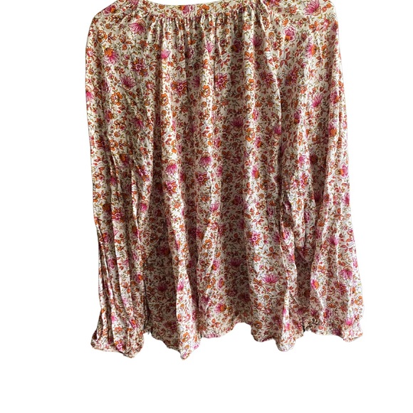 Old Navy Floral Top size xl - Picture 2 of 8